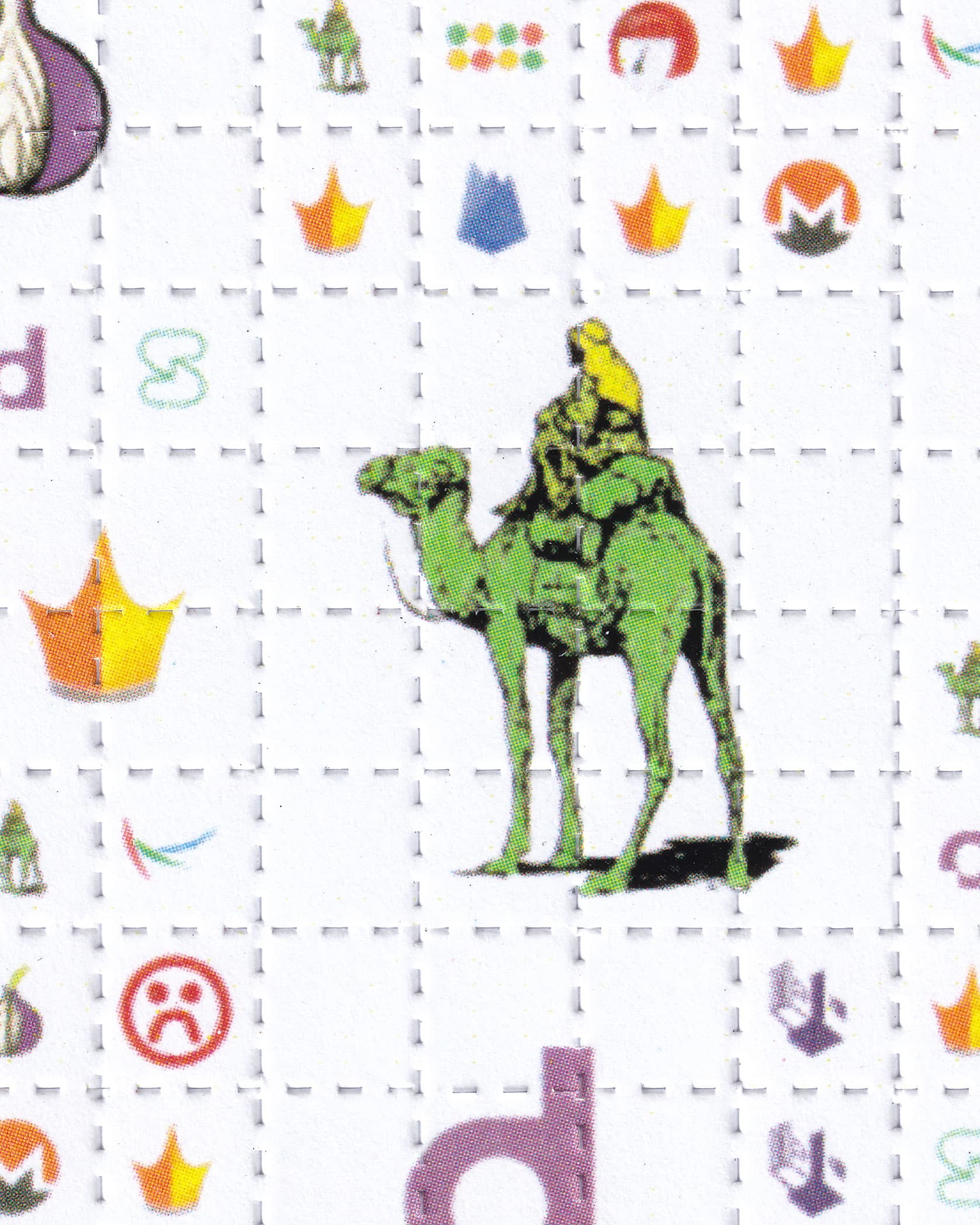 DEEP WEB BLOTTER MASHUP SKATEBOARD