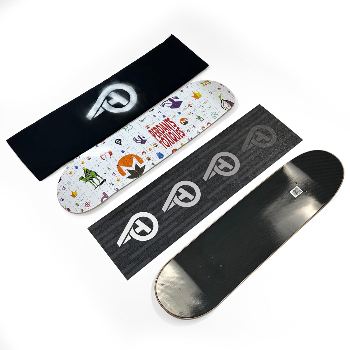 DEEP WEB BLOTTER MASHUP SKATEBOARD PRODUCT IMAGE 3